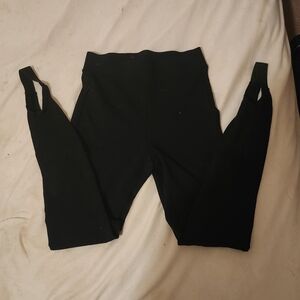 Forever 21 Black Dance Leggings (Petite Women or Juniors)